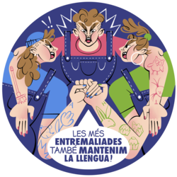 Les més entremaliades també mantenim la llengua