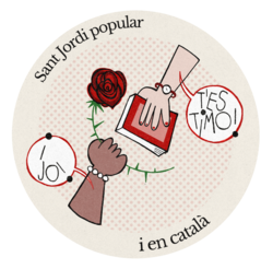 Sant Jordi popular i en català