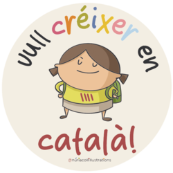 Vull créixer en català (nena)